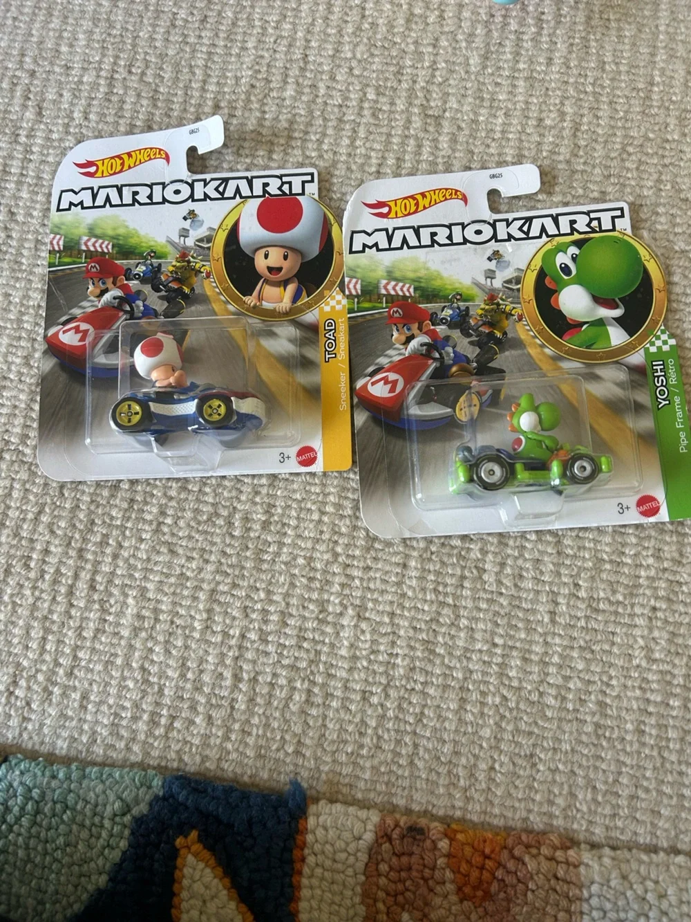 Hot Wheels Mario Kart Yoshi Green Die-Cast Kart Toy - Official Hot Wheels